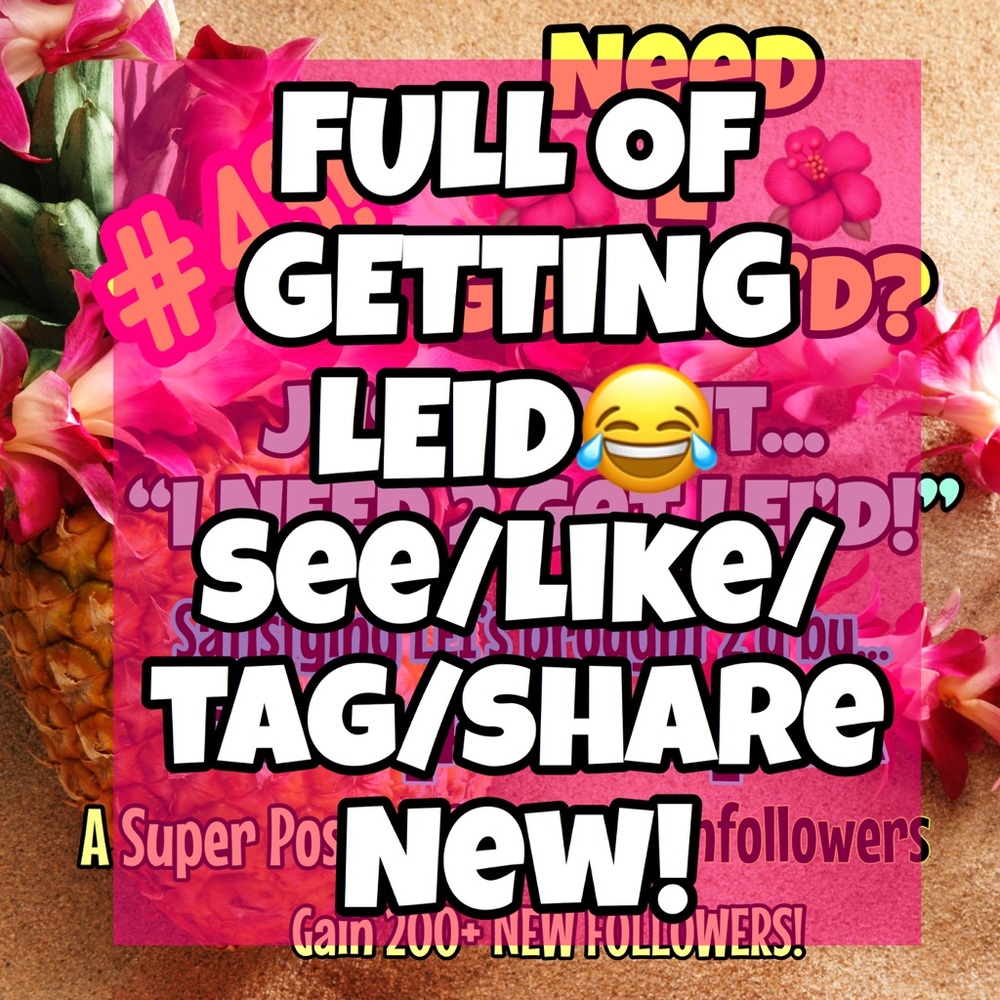 Tacos dusted..C/TAG/SHARE where 2get LEI’d!
